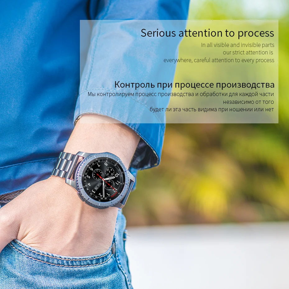 For Samsung Galaxy Gear S3 Classic Band 