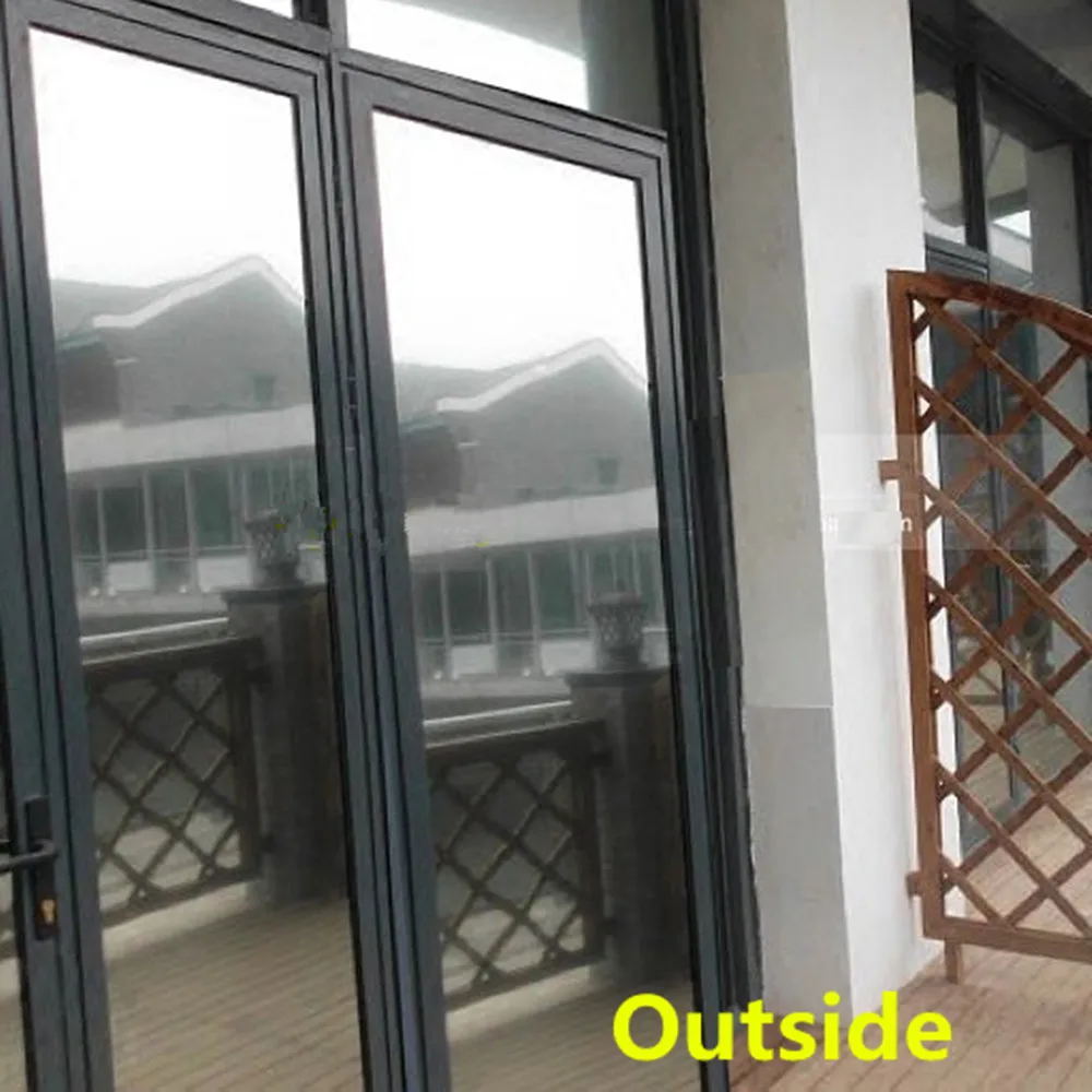 

DIY Self Adhesive Privacy Solid Frosted Mirror Office Study Bathroom Bedroom Light Through Glass Film Window Stickers Home Decor