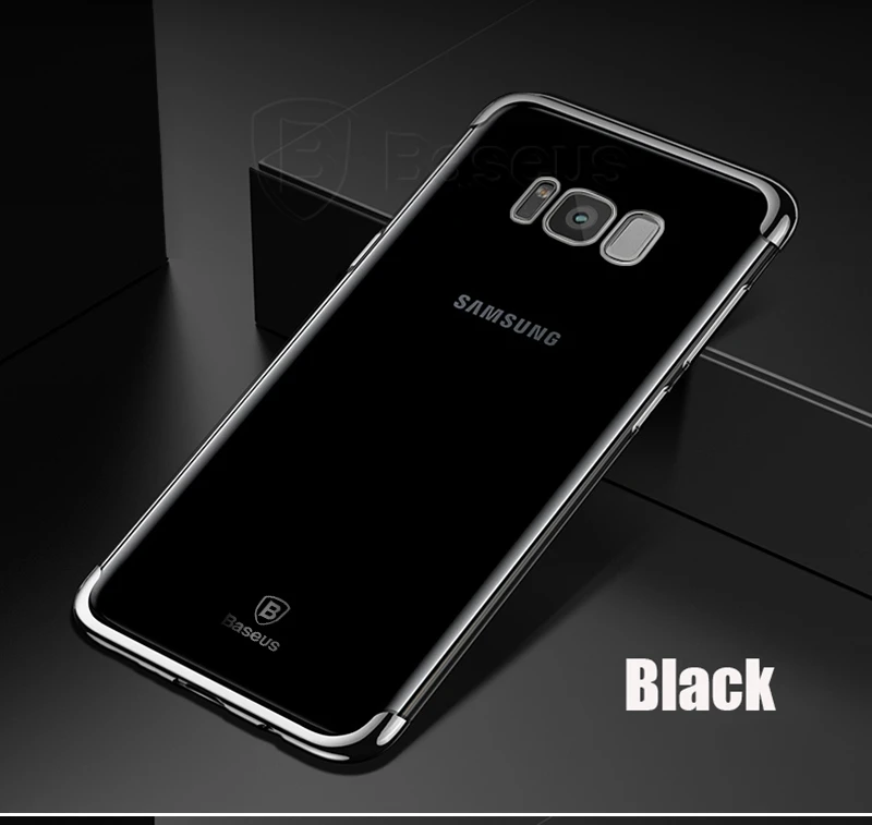 Baseus Transparent Case For Samsung Galaxy S8 Cases 360 Electroplating Hard Plastic Shell Cases For Galaxy S8 S8 Plus Case (15)