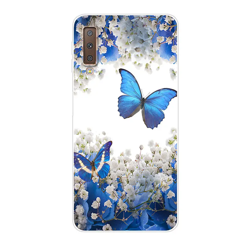 For Samsung Galaxy A7 2018 Case Silicone TPU Cover Phone Case For Samsung A7 2018 A750F A750 SM-A750F A 7 A72018 Case Soft 6.0