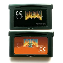 32 бит высокого качества DOOM серии английская версия видеоигры картридж Европейская версия игровая Карта