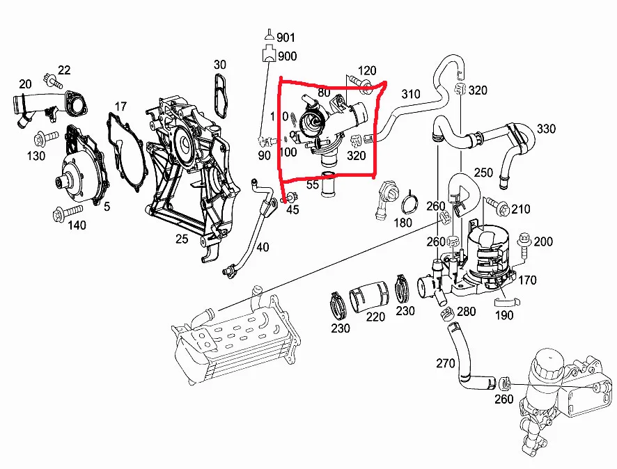 Glk 250 thermostat replacement, help please MercedesBenz Forum