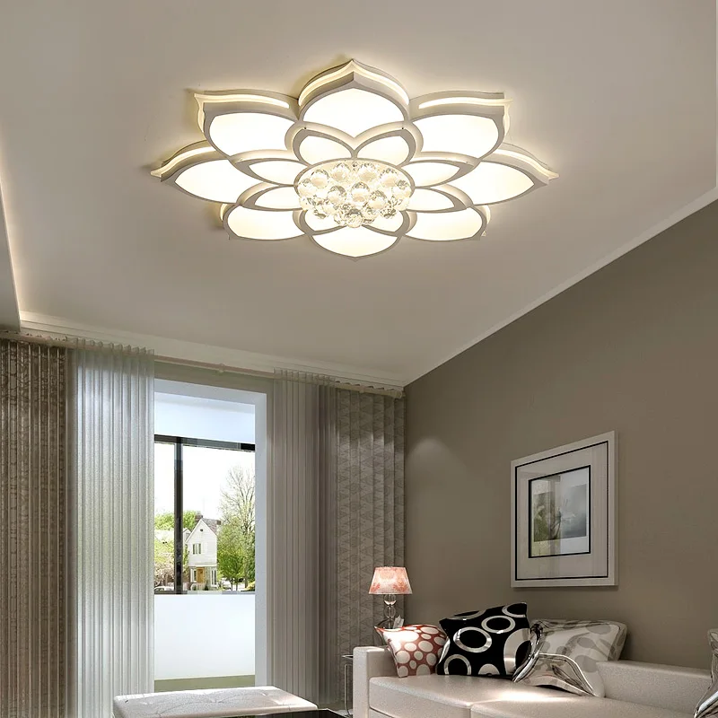 

New Creative Rings Modern Led Ceiling Light For Living Room Bedroom Study Room Home Indoor Led Ceiling Light Fixture AC90V-260V