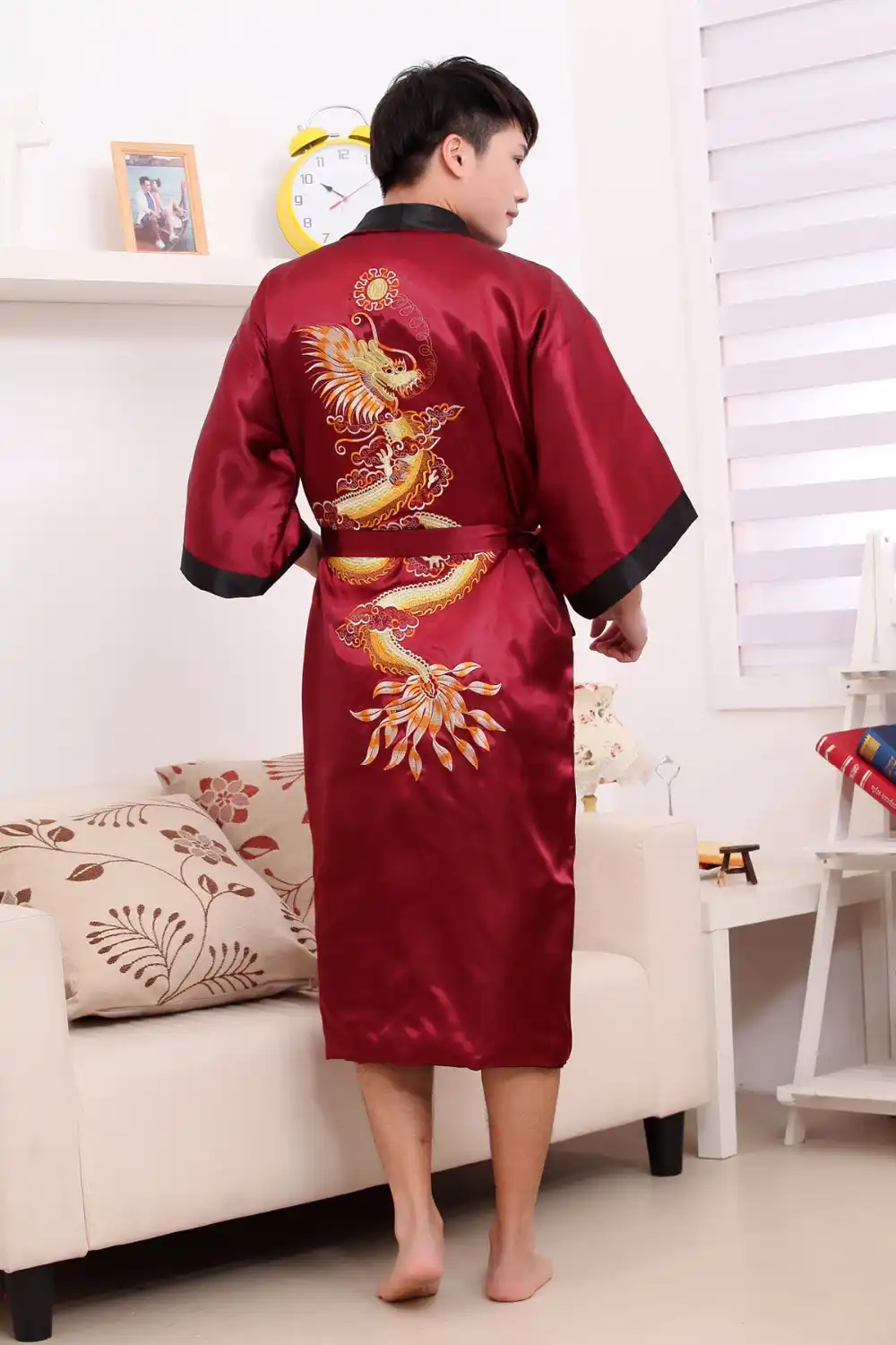 dragon kimono men's
