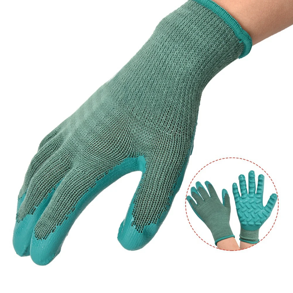 1 пара антивибрационные ударные защитные латексные рабочие перчатки для защиты труда износостойкие перчатки новинка
