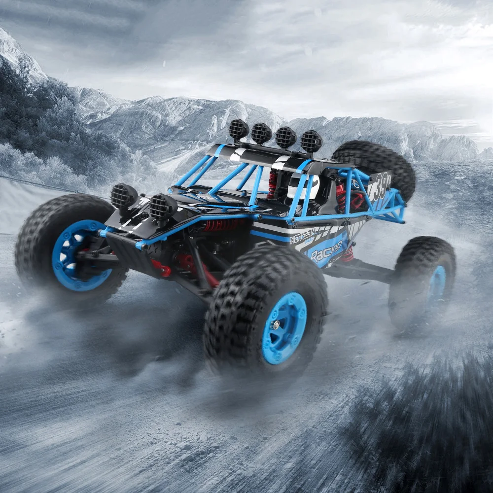 JJRC Q39 RC Car HIGHLANDER 1:12 4WD Desert Truck RTR 35km/H Fast Speed 1kg High Torque Servo 7.4V 1500mAh LiPo Off Road