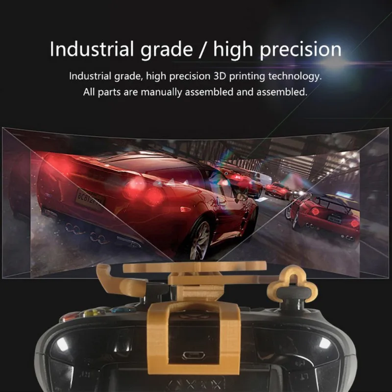  Gaming Racing Wheel pubg mobile joystick 3D Mini Steering Wheel case add on for Xbox One X / Xbox O