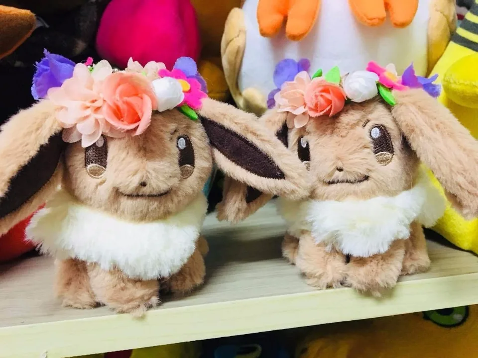 eevee flower crown plush