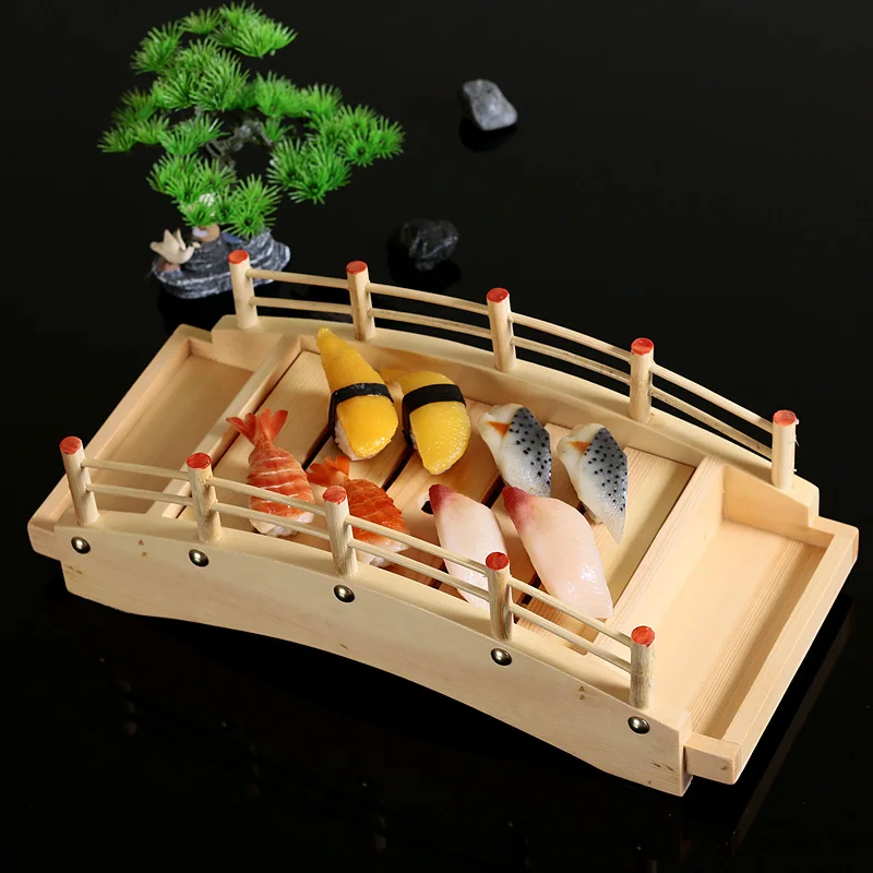 37/42 см деревянная тарелка для суши Шираки блюдо сашими подносы мост мат