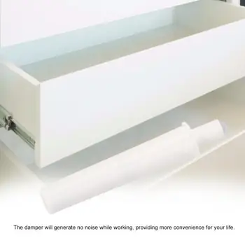 

10pcs Cupboard Cabinet Drawer Rebound Damper Closet Close Door Stopper Quiet Damper