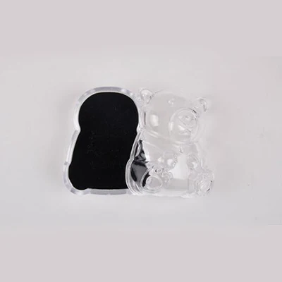 10cm-bear box 2 шт. Косплей Хэллоуин протезы зомби привидение-дьявол оборотень зубы коробка упакованы подарок Опора Костюм вечерние зубы Вампира Клыки детские игрушки - Цвет: 10cm-bear box