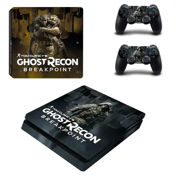 

Tom Clancy’s Ghost Recon Breakpoint PS4 Slim Skin Sticker For PlayStation 4 Console and Controllers PS4 Slim Skin Sticker Decal