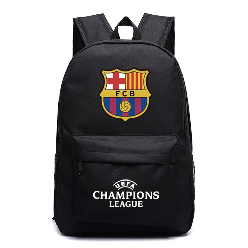 Logotipo de campeones bolsa Mochila de los hombres, los niños de viaje de Barcelona de los adolescentes de la escuela los niños, regalo de Mochila Bolsas Escolar Logotipo de campeones bolsa Mochila de los hombres, los niños de viaje de Barcelona de los adolescentes de la escuela los niños, regalo de Mochila Bolsas Escolar