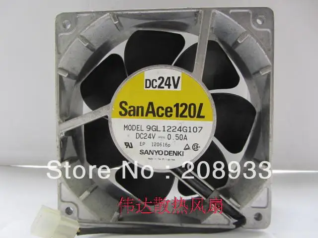 

For Original SANYO 12038 DC24V 0.50A 9GL1224G10 7 1 3 6 D01