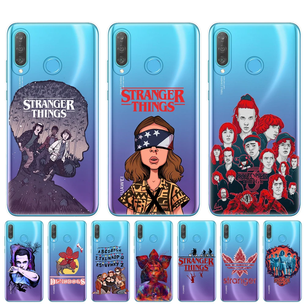 

Stranger things season 3 2019 Phone Case For Coque Huawei P30 P20 Lite Pro P10 P9 P8 Lite 2017 Soft Silicone TPU Cover Fundas