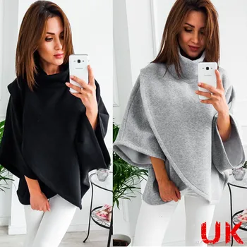 

Vogue Vintage Women Tops New Elegant Dames Kleding Warm Solid Color Loose Wide Sleeve Ropa Mujer Vogue Vintage Casual Women Tops