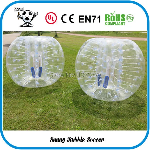 Лидер продаж Vender En Chile Espana. Мяч для бампера Burbuja Futbol 1 5 м Zorb Bola 10 шт. (5 красных Azul 2