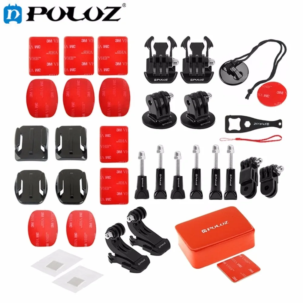 

For Go Pro Accessories 53 in 1 Go Pro Accessories Total Ultimate Combo Kit for GoPro HERO5 HERO4 Session HERO 5 4 3 2 1 SJ4000