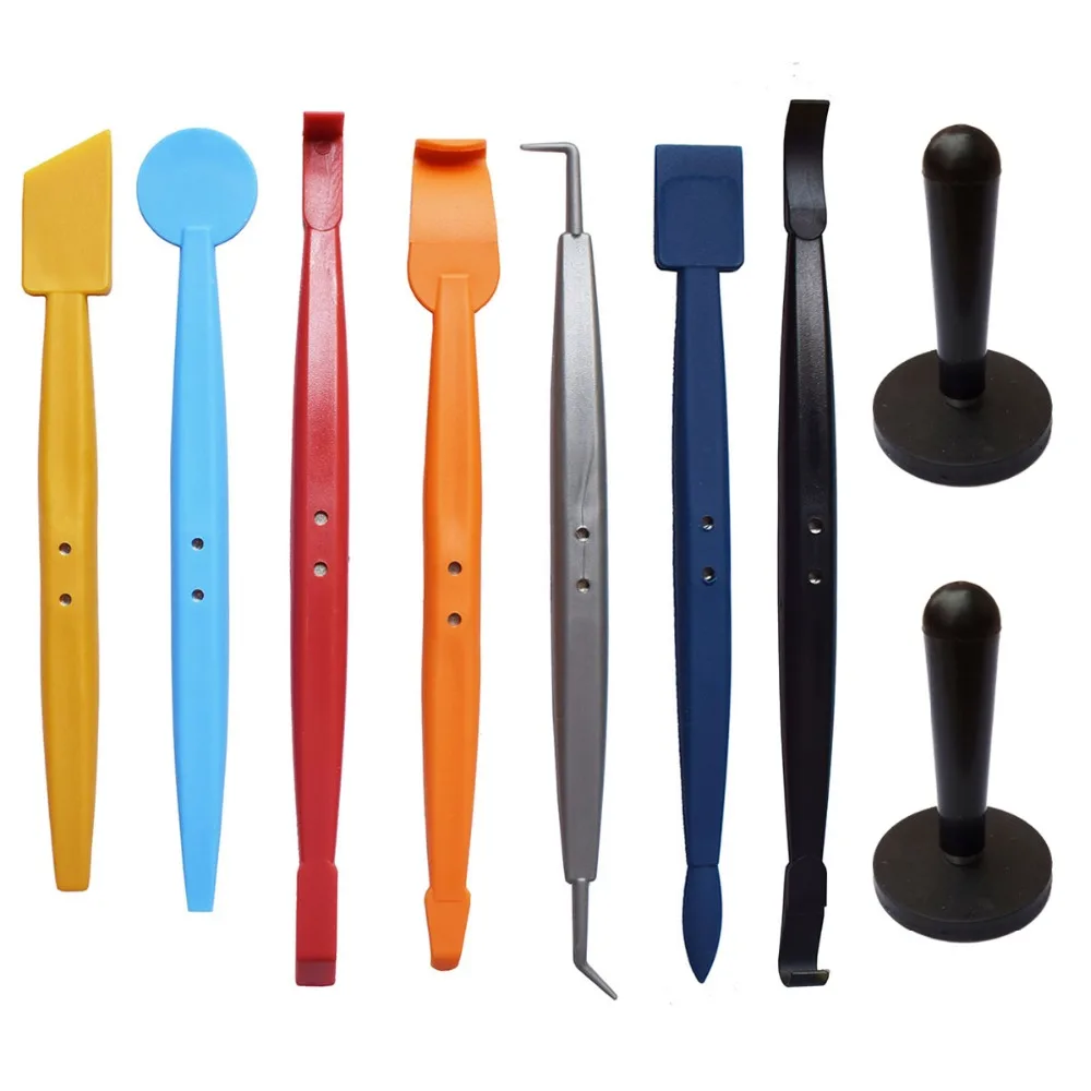 

Vinyl Wrap Car Film Magnetic Holder Carbon Fiber Corner Wrapping Magnet Squeegee Auto Car Sticker Install Fixing Tools B20+2A12