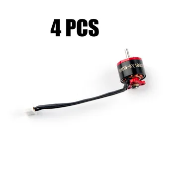 

4PCS Happymodel SE0805 Motors 1-2S 1.5mm Shaft 10000KV Brushless Motor CW Red Wire CCW Black Cable for RC Drone FPV Quadcopter
