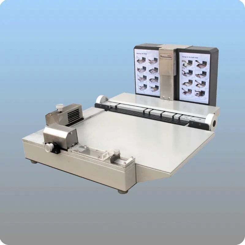 

2019 New Photo Book Maker Mounter Flush Mount Album Binding Machine 12inch + Manual Paper Creaser and Perforator Machine