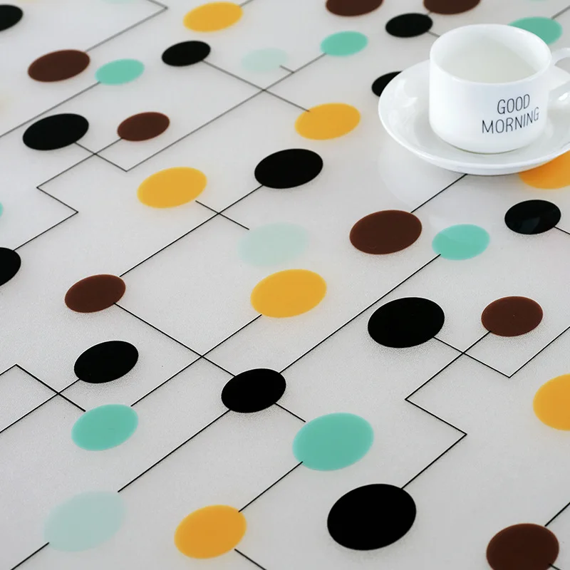 Soft Glass PVC Transparent Waterproof Anti-hot Tablecloth Home Coffee Mat Table Cover Kitchen Oilcloth for Wedding Party Soft Glass PVC Transparent Waterproof Anti-hot Tablecloth Home Coffee Mat Table Cover Kitchen Oilcloth for Wedding Party