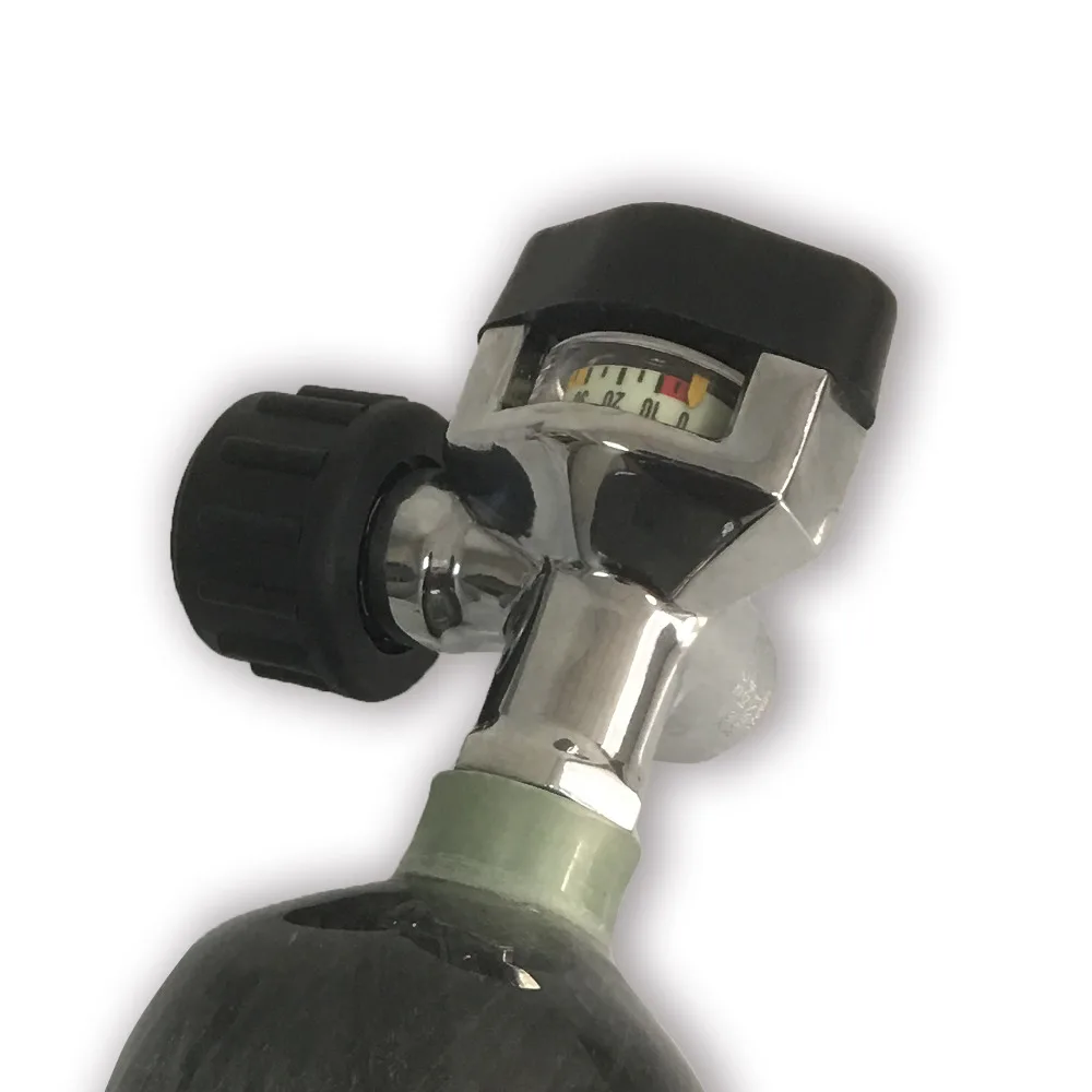 Aceccare сжатого воздуха PCP/Пейнтбол бак/цилиндр Применение черный клапан для охоты/CO2 аксессуары/майка вместимость Airgun датчик AC921