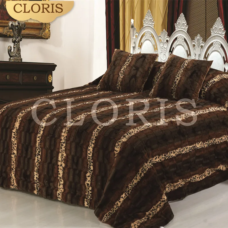 CLORIS Hot Sale Warm Comfortable Thick Bedspreads Quilt In Bedding Set
