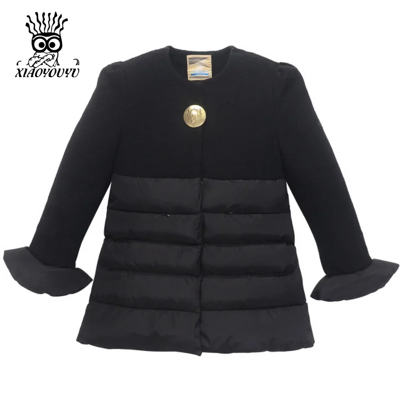 XIAOYOUYU Size 110 160 Children Winter Outdoor Jacket Good