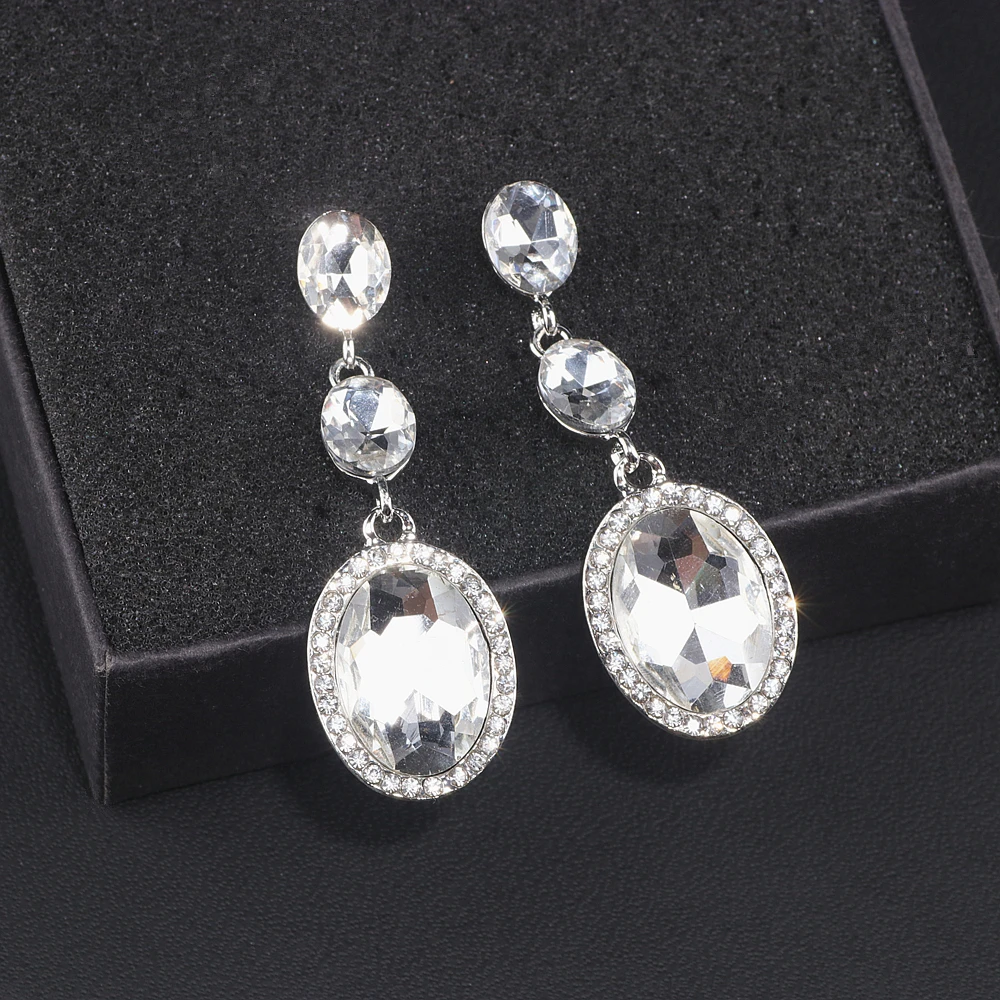 Us 2 71 26 Off 2019 Luxury Silver Color Crystal Wedding Long Drop Earrings 2018 Rhinestone Teardrop Korean Dangle For Women Wx143 In Us 2 71 26 Off 2019 Luxury Silver Color Crystal Wedding Long Drop Earrings 2018 Rhinestone Teardrop Korean Dangle For Women Wx143 In