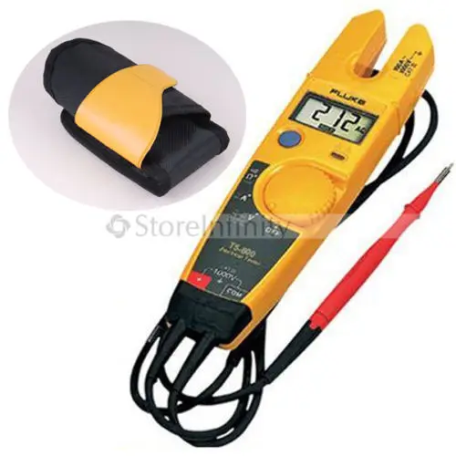 FLUKE T5-600 клещи непрерывность текущий Электрический тестер с кобурой H6