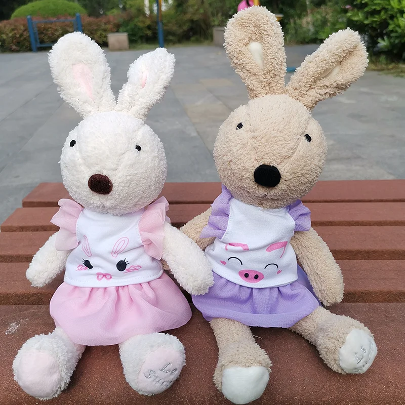 Одежда для куклы 30 см плюшевая кукла с кроликом Сукре и платье 1/6 BJD худи
