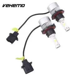Vehemo IP67 Водонепроницаемый светодиодные фары замена фара Универсальный спереди с подсветкой фар комплект Интимные аксессуары