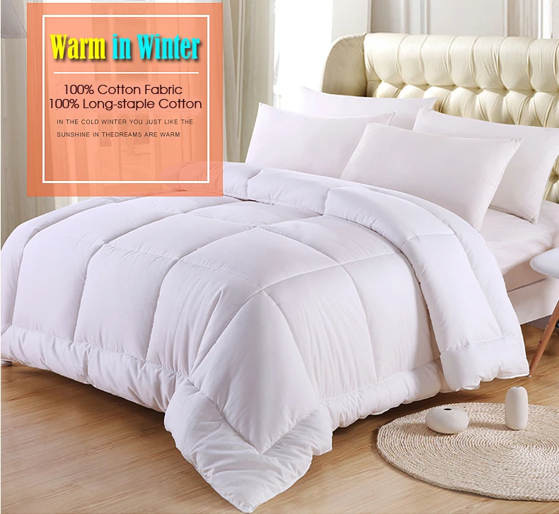 100% Natural Cotton Quilted Comforters 11a