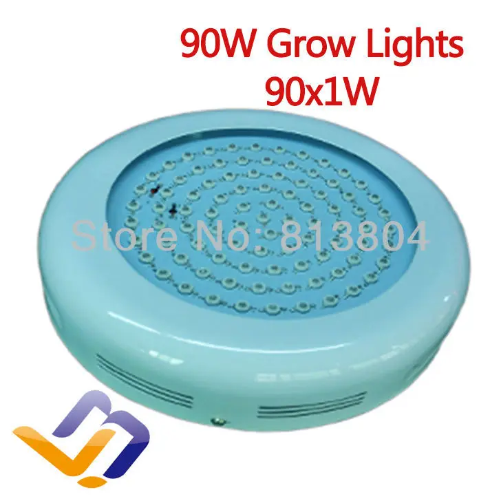 

Hot Sale!! New 90W 90PCS chips High power  LED Red and Blue light LED Grow light for flowering plant spot light hydroponics lamp