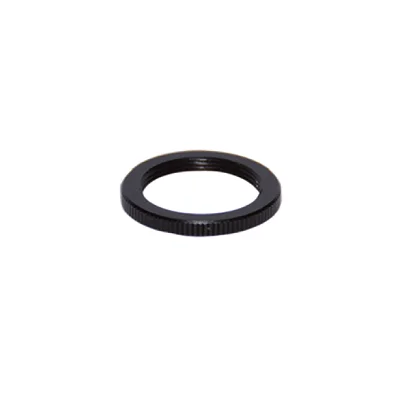 

S-Mount(M12 x 0.5) fixed ring Oxidation blackening of aluminum alloy,Not plastics