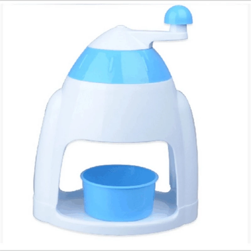 Mini Snow Manual Crushed Ice Machine Ice Crusher Ice Shaver Machine Snow Cone Maker Food Grade Household Manual Ice Crusher