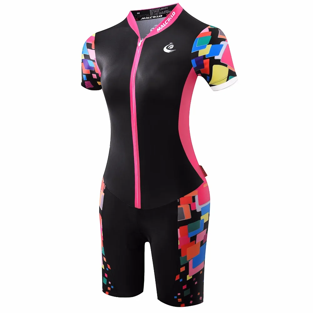 

Malciklo Women Jumpsuit 2017 High Quality Ropa Ciclismo Maillot Cycling Jerseys Skinsuit Bike Clothing Triathlon Sport S025