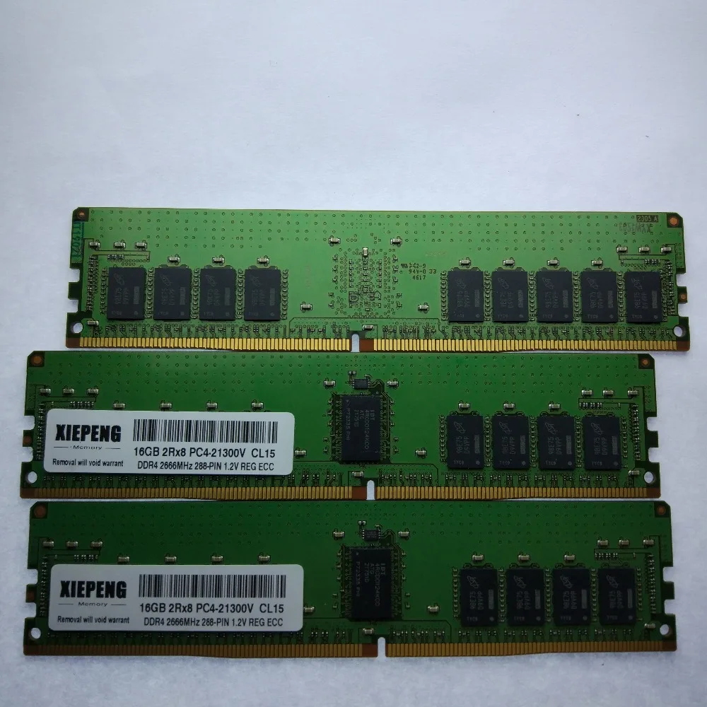 PowerEdge FC640 M640 VRTX MX740C MX840C R6415 R7415 Оперативная память 32 GB PC4-21300R ECC REG 8 Гб PC4 19200 16 Гб DDR4 2666 МГц-памяти