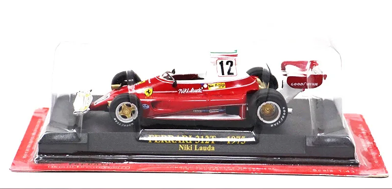 I XO 1:43 Fer rari 312T 1975 сплав модель автомобиля литья под давлением металлические игрушки подарок на день рождения для детей мальчик