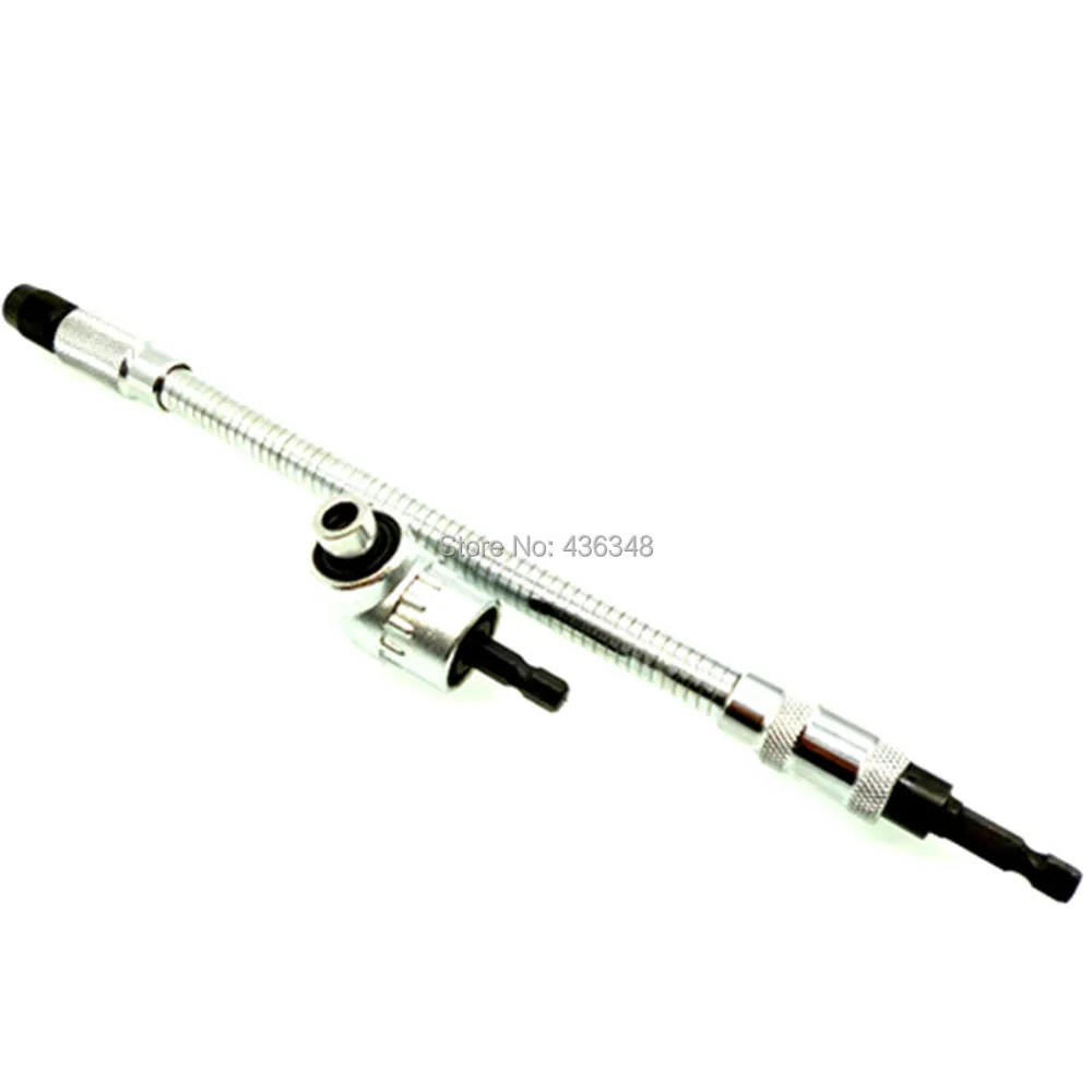 Hex Drill Bit Angle Driver Screwdriver Magnetic Angle Extens