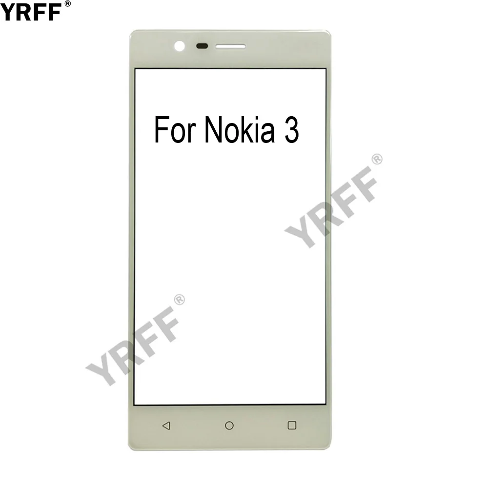 5 0 ''мобильный (без сенсорного экрана) внешнее стекло для Nokia 2/3 запасная