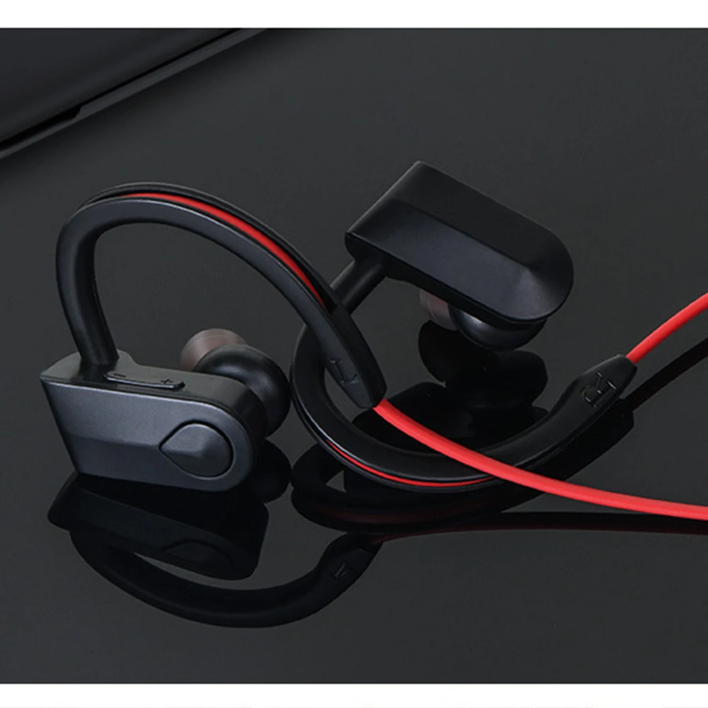 Bluetooth Earphone Wireless Headphones Bluetooth Sport Headset Sweatproof Earbuds Bass Noise Cancelling With Mic