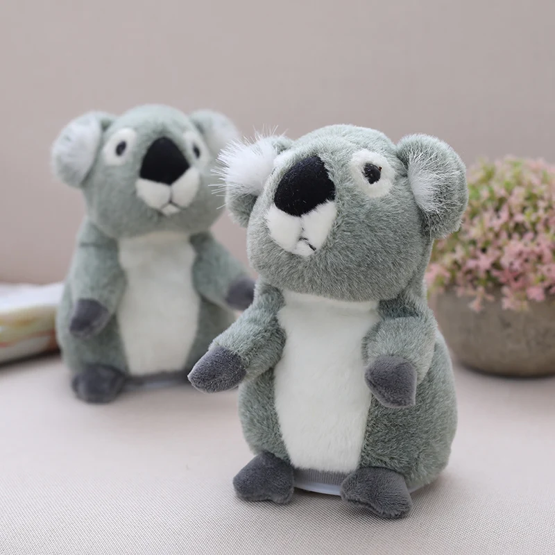 

New Arrive 18CM Talking Koala Pet Plush Toys Repeat What You Say Educational Toy Hamster Doll Gift