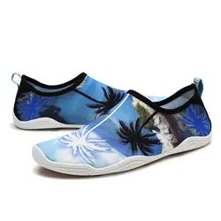 Новый кокосовый узор летняя пляжная обувь для плавания уличная пляжная обувь для плавания Мягкая Спортивная прогулочная Йога