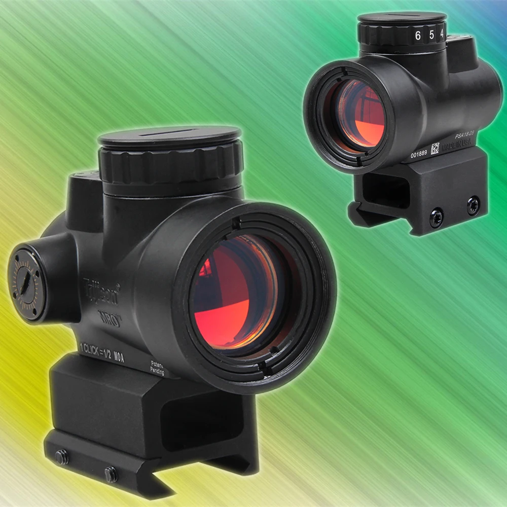 

Tactical 1x Airsoft Red Dot Sight Scope 20mm Rail Mount Collimator Red Dot Sight Base Hunting Scope Shooting