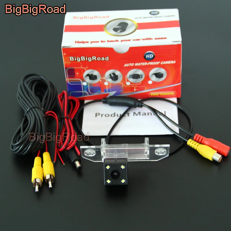 

BigBigRoad Car Rear View Reverse Parking CCD Camera For Ford C-MAX CMAX Mondeo Focus sedan 2009 2010 2011 2012 2013 2014