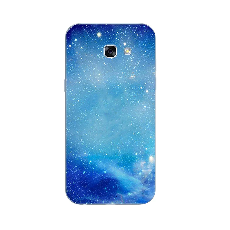 Для samsung Galaxy A7 TPU чехол для телефона для A320 A520 A720 оболочка прозрачная для A3 A5() Задняя крышка блестящая Звезда узор - Цвет: 9174 16