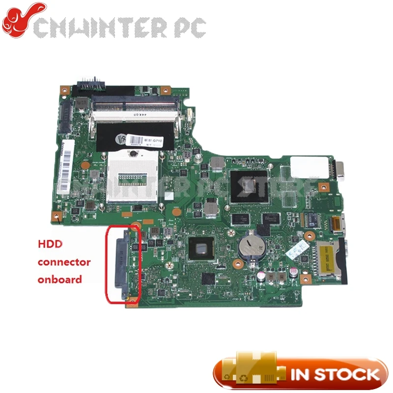 NOKOTION материнская плата 0090004372 для ноутбука Lenovo G710 HM86 DDR3L GT820M видеокарта|main board|laptop