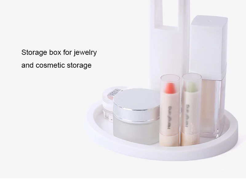 22 LEDs Folding Makeup Mirror Touch Screen 2X 3X Magnifying Vanity Mirror Table Desktop Makeup Cosmetic Tri-Folded Mirror Lights 9